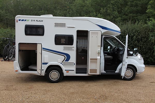 2 Berth Campervan and Motorhome Hire